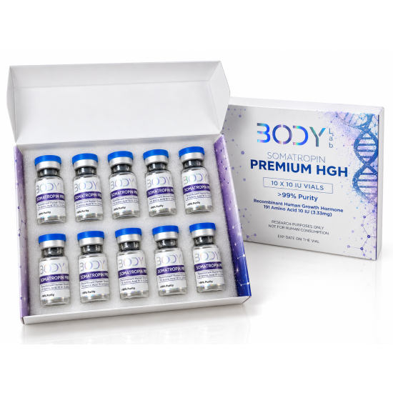 Somatropin Prremium HGH 10 vials x 10 iu